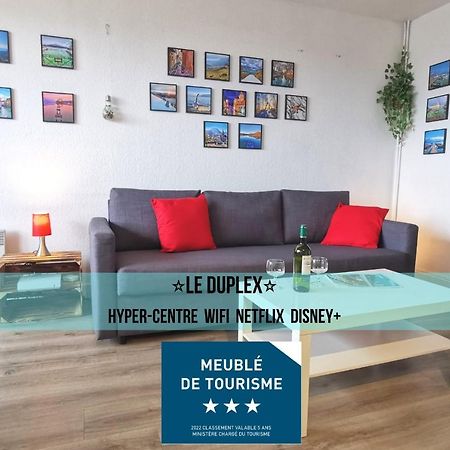 Le Duplex - Hyper Centre - Gare - Wifi - Netflix - Disney + อานซี ภายนอก รูปภาพ